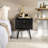 Gertz 2-Drawer Solid Wood Nightstand-1224412924