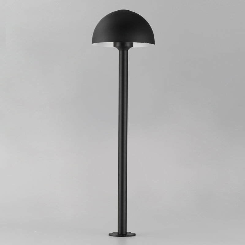 Alumilux: Bollard-Outdoor Pathway Light, Black/Yellow