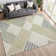 Machine Washable Indoor/Outdoor Skiljo ACN2339 Geometric Rug