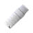 ALEKO Motorized Retractable Outdoor Awning with White Frame-19996888-111027271