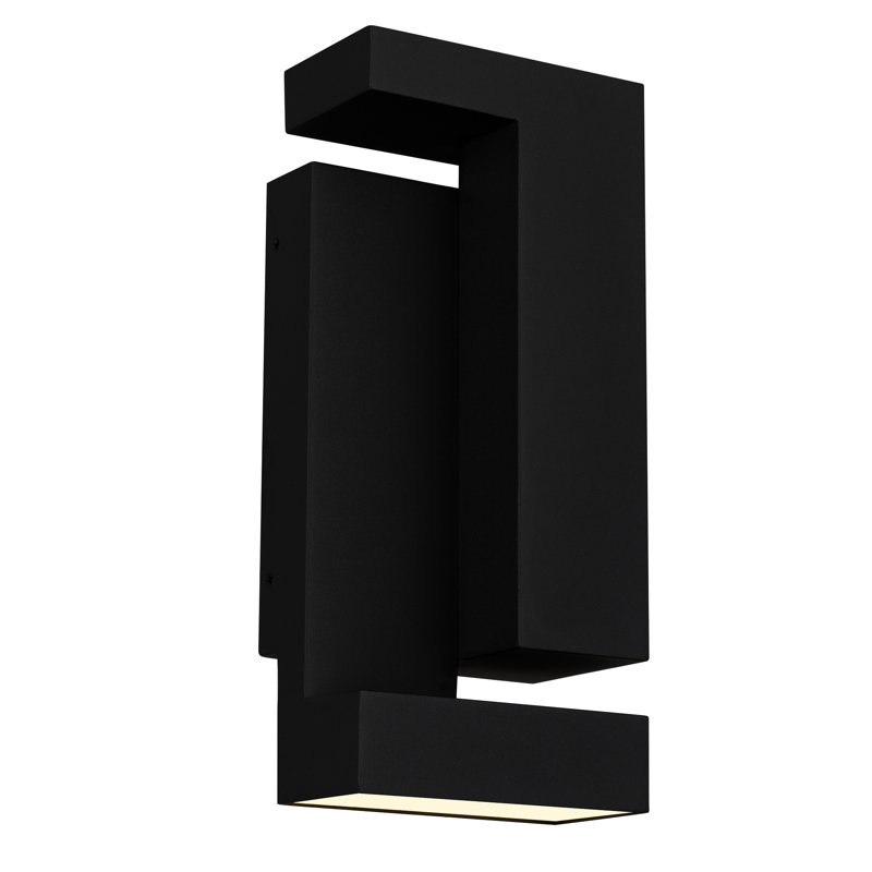 Applique murale à DEL 11,15 pouces avec diffuseur en verre sérigraphié Energy - haute performance intelligente 72 lumens 24w 3 température de couleur sélectionnable 3000k / 4000k 5000k pour les zones intérieures sèches ou humides 120 277v