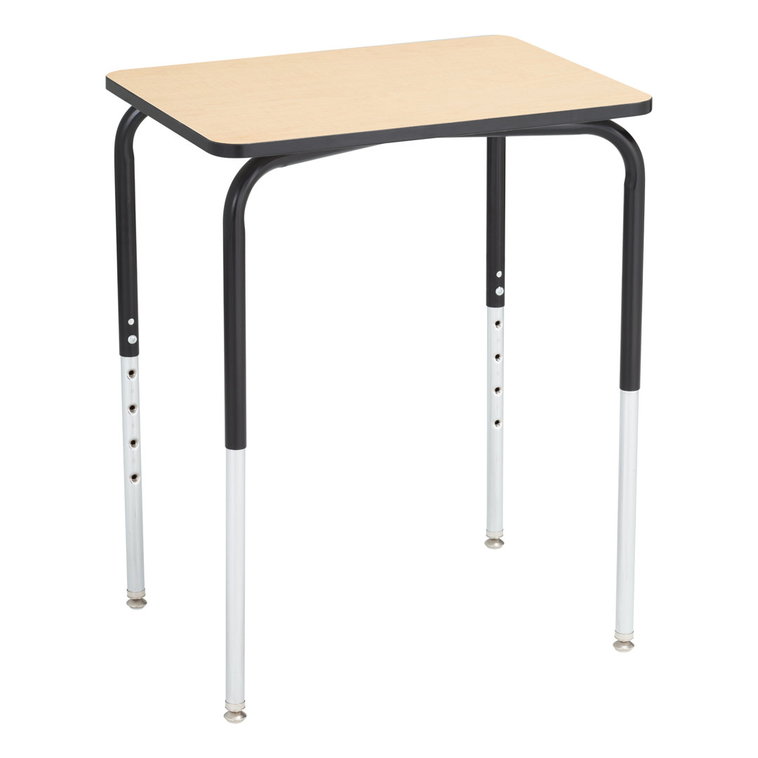 Structure Series Collaborative Adjustable Height Student Desk (Set of 2) Learniture Desk