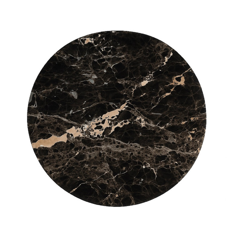 Plateau rond Montana Emperador brun Montana