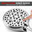 Summerain Filter Shower Head With Fof Scale Prevention - 9 Settings Spray Hard Water Filter & Vitamin C For Dry Skin Relief (3-month Filter Life)-112028033