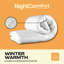 NightComfort Ultra Snuggle Anti-Allergy Winter Warm Microfibre 16.5 Tog Duvet-532073501