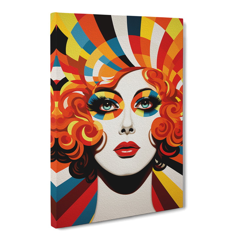 Drag Queen No.2 - Wrapped Canvas, 60cm H x 40cm W x 3cm D