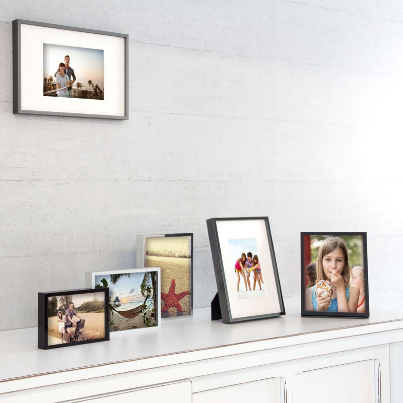 nielsen Alpha Aluminium Picture Frame, Oak, 21cm W x 29.7cm H