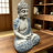 Weatherproof Resin Buddha Garden Statue
