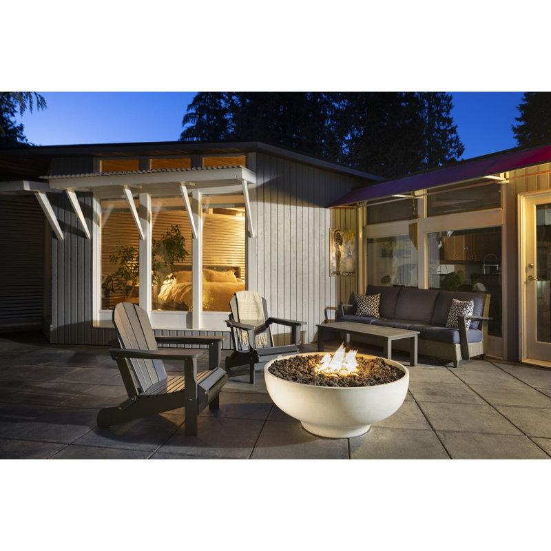 Foyer d'extérieur 42 po au gaz naturel / propane 108 000 BTU Luna, Halva