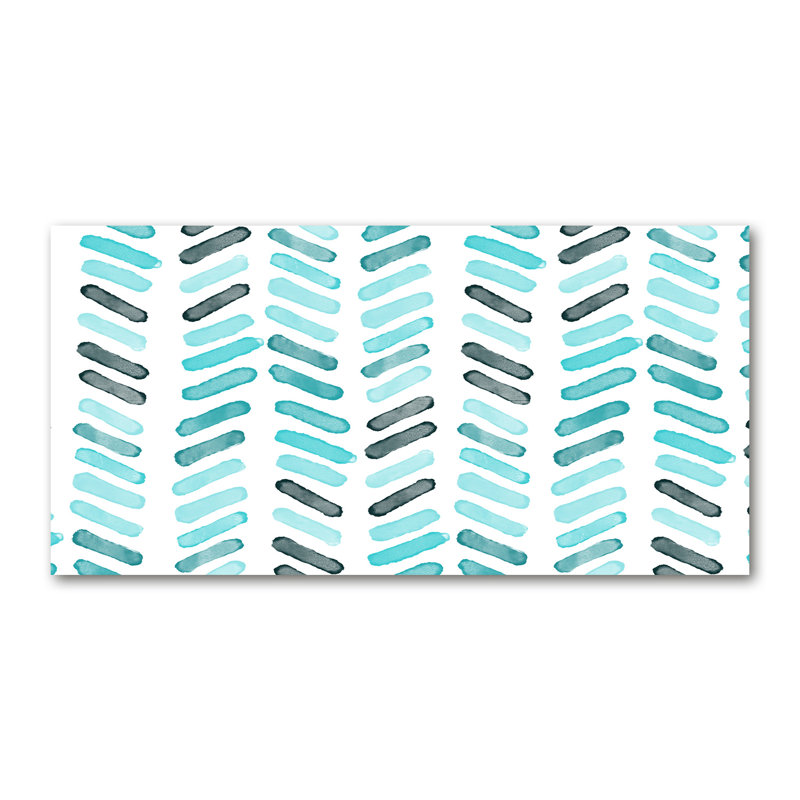 50cm W x 100cm L Glass Peel and Stick Panel