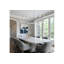 Lustre 10 lumières 47 po à branches linéaires en chrome poli de qualité supérieure-1767398811