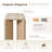 Elodie 39"W Travertine-Look Top Console Table-135888039