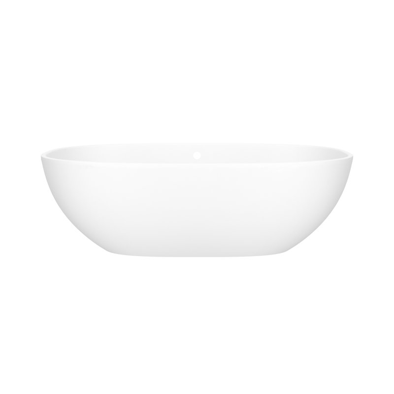 Barcelona 67" x 32" Freestanding Soaking Bathtub With Void, Matte White
