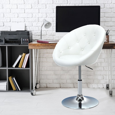 Fauteuil demi-tonneau pivotant de 25 po Chinn