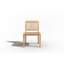 Stacking Teak Patio Dining Chair