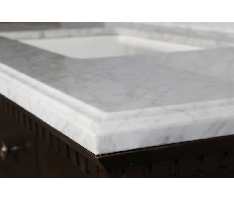 49'' Single Bathroom Vanity with Stone Top