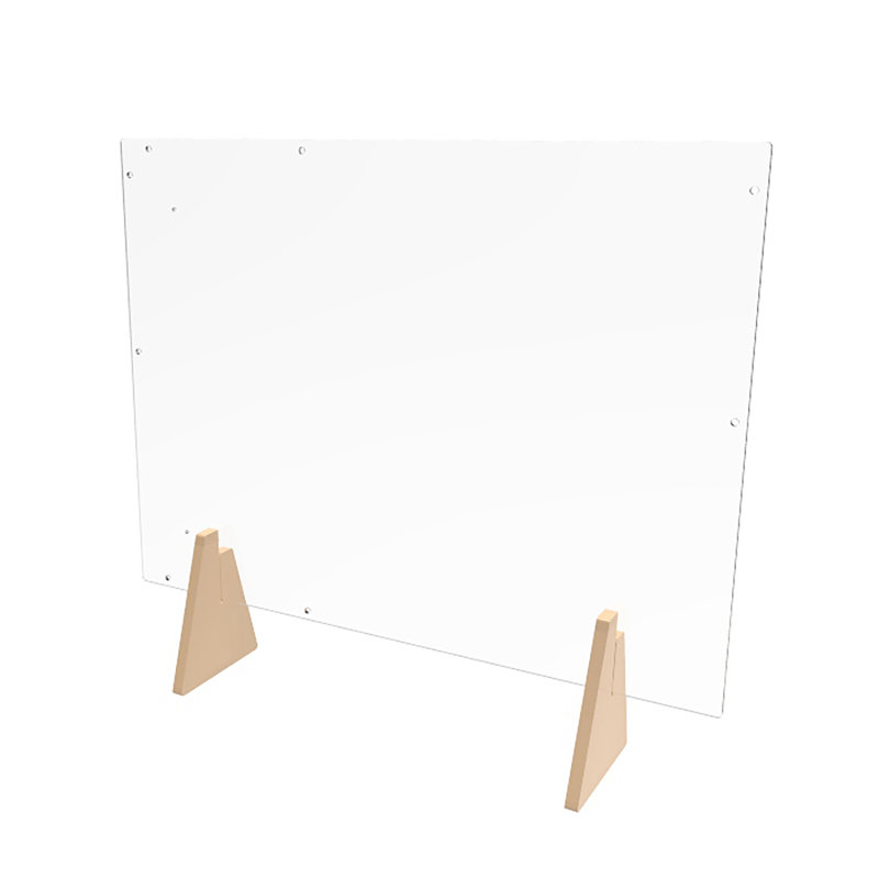 Support pour table ou plafond en acrylique plexiglas 24 x 36 x 7