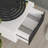 Ailana Floating Bedside Shelf with Drawer and Metal Round Shelf-891998148