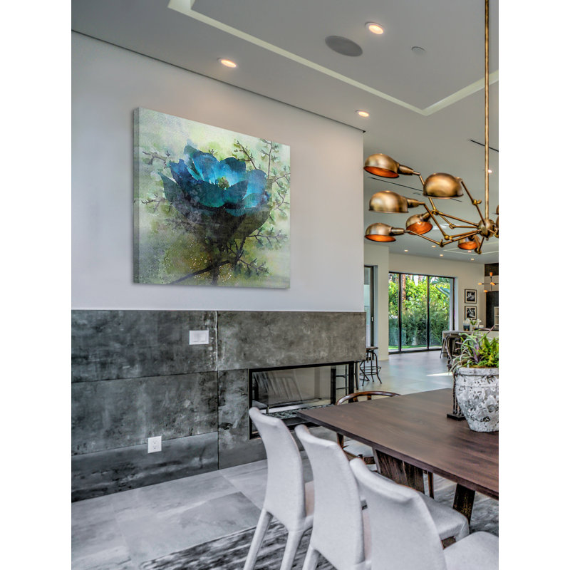 " Calm Blues " by Irena Orlov, 48" H x 48" W x 1.5" D