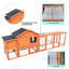 Maison pour animaux en bois exceptionnelle avec de multiples fonctionnalités pour une utilisation extérieure, durable et confortable pour les animaux de compagnie