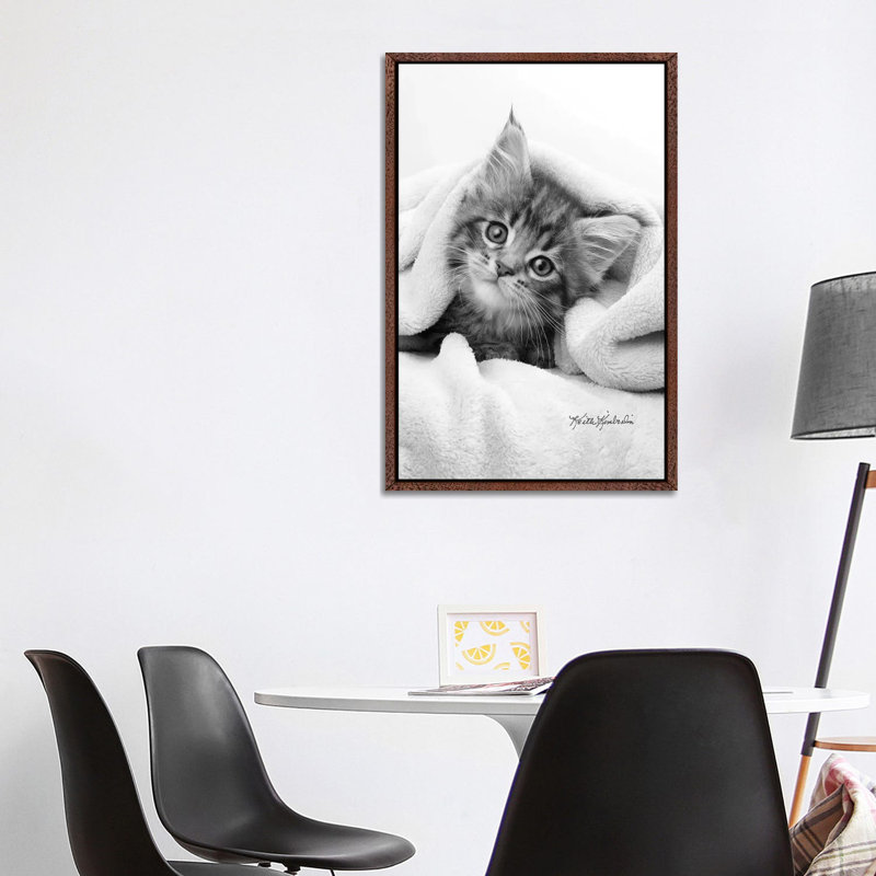 Bug In A Rug by Keith Kimberlin - Print on Canvas, Classic Brown Wood Framed, 101.6 cm H x 66.04 cm W