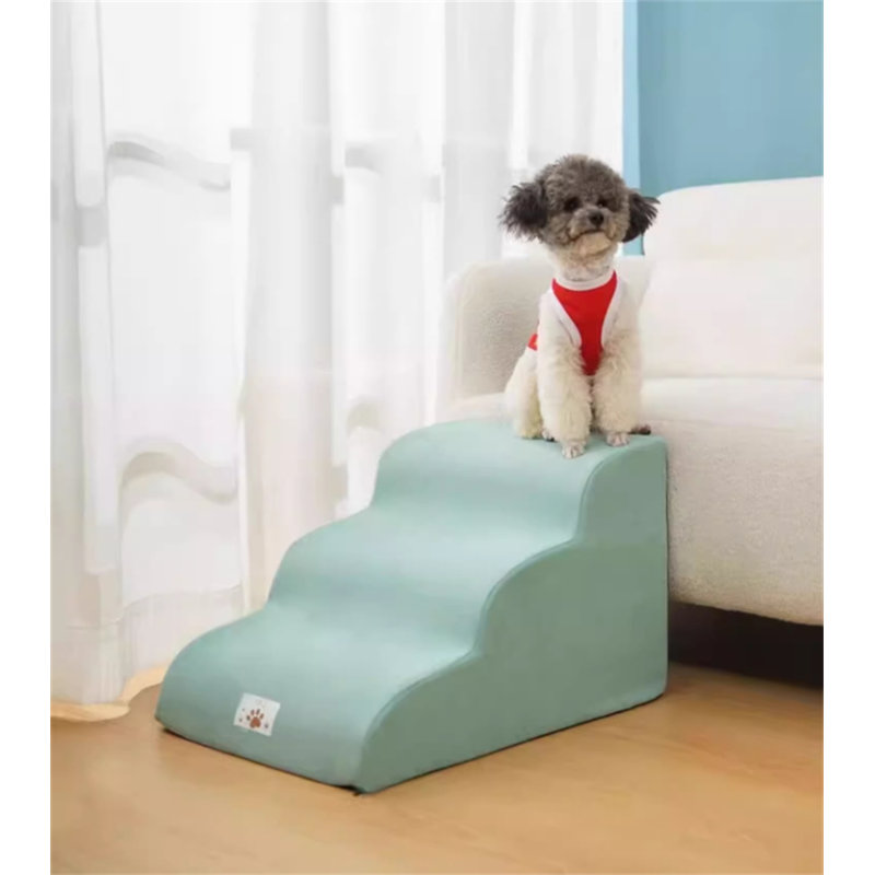 Escaliers pour petits chiens, Bleu