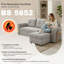 Rayssa 3 Seater Sectional Sofa Bed-606521916
