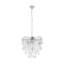 Lampe suspendue cascade de cristal 6 lumières-262585096