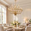 Lustre 47 po Gold Farmhouse 