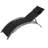 70 inch Black Outdoor Chaise Lounge Chairs Set of 2 with 3-Position Backrest Aluminum Pool Chaise Lounges for Pool Garden Beach and Backyard - All-Weather Design-2120570234