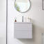 Armoire de meuble-lavabo avec lavabo et tiroirs doubles-1487398744