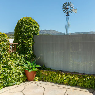 White Privacy Fence (Set of 2)