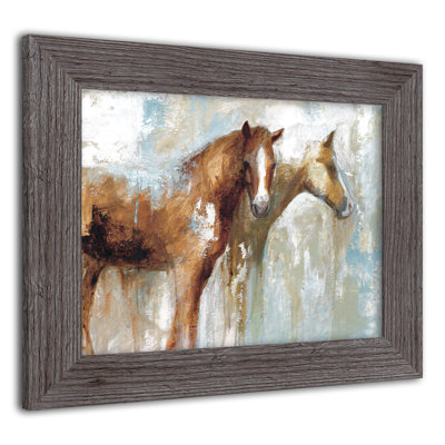 Horse Pals, reproduction encadrée