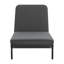 Chaise longue inclinable avec roulettes Callio-876146391