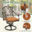 Ashauntae 8 - Person Patio Dining Set with Rectangular Table , Cushions Included