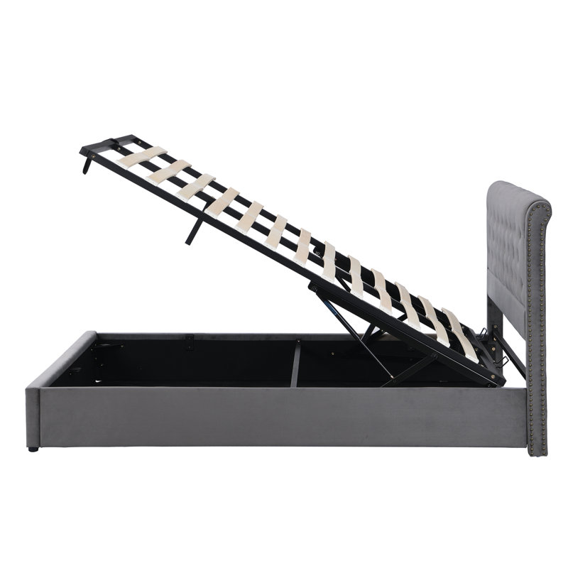 Upholstered Ottoman Storage Bed