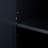 Tall Storage Cabinet With Three Drawers For Bathroom/Office, Black-1187546027