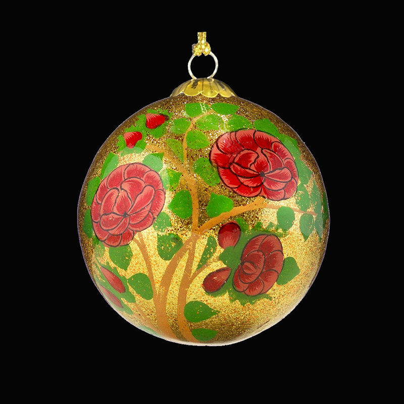 7.62cm Handmade Paper Bauble