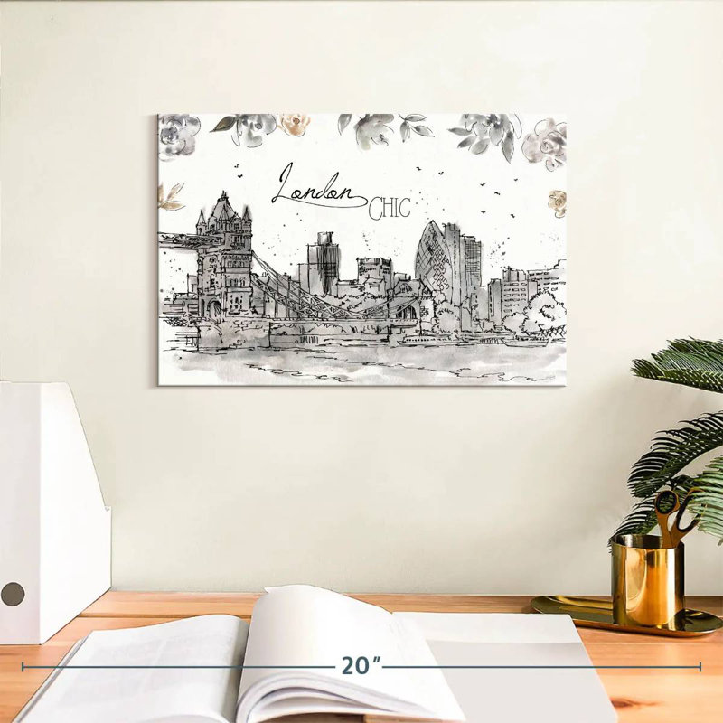 Tergel Skyline Sketches IV, H 8 po x l 12 po