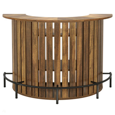 Bar Table,Arc-Shaped Bar Cabinet,Coffee Table