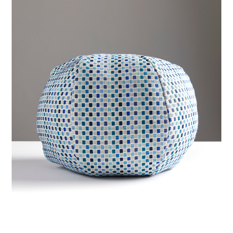 Folklore Circular Pillow Cover & Insert, Seaside