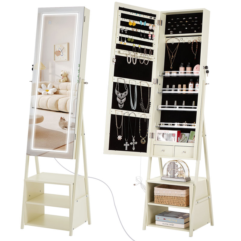 Ensemble de chambre avec lit plateforme 4 pièces Hiebo, Grand