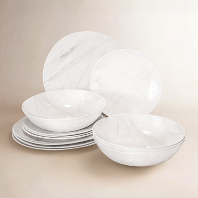 Helia Melamine Dinnerware Set