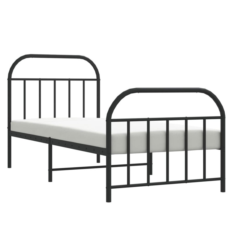 Strothers Bed, Single (3'), Black