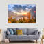 Montana, Saint Mary Lake, sur toile-1683360404