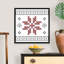 Impression de flocons de neige sur toile-738172593-738172616