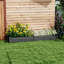 Ensemble de lit de jardin surélevé en bois 8 pi 2 po Outsunny
