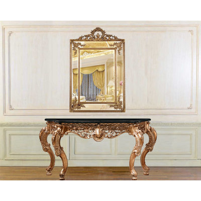 Infinity 69.3'' Marble Top Console Table