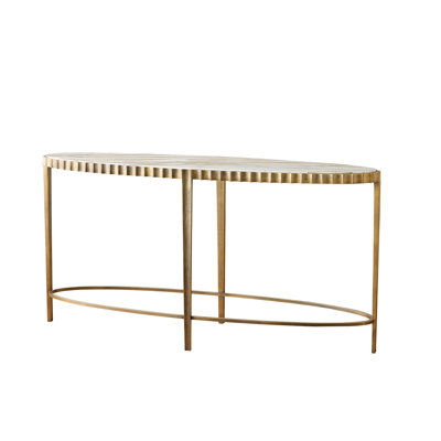 67'' W Marble Console Table