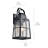 Tolerand 20.25" 1-Light Textured Black Outdoor Wall Lantern-1073606054